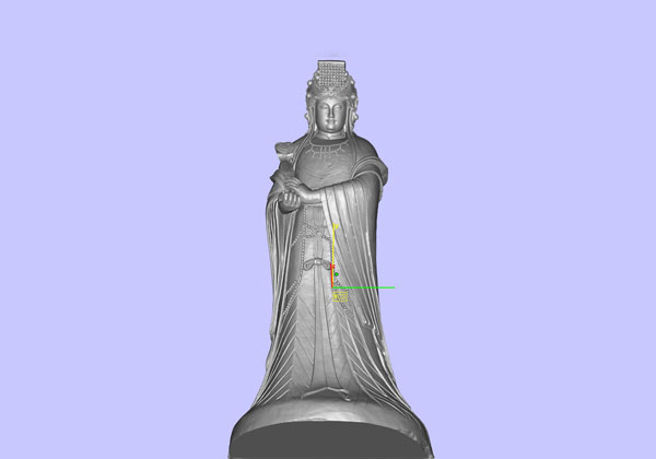 傳神石雕媽祖高清三維模型